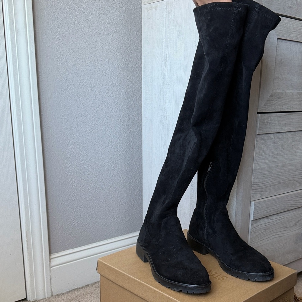 Black Over-the-Knee Boots